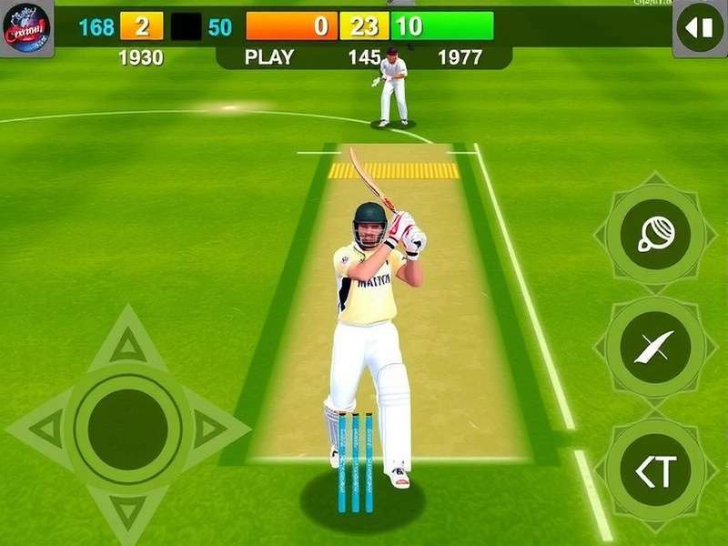 Cricket Xtreme Fever Gameplay Screenshot